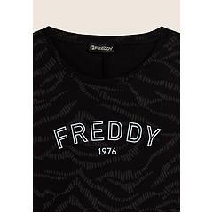 Freddy Freddy. T-shirt Stampata Con Logo 1976 Tshirt Ritiro