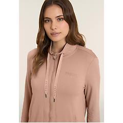 Freddy Freddy. Felpa Zip E Collo Alto Con Logo In Strass