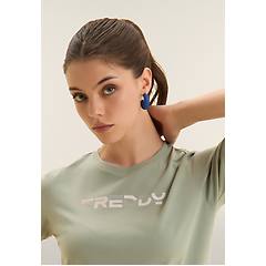 Freddy Freddy. T-shirt Manica Corta Con Logo Olografico