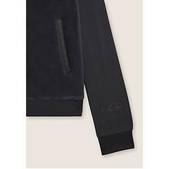 Freddy Felpa Collo Alto Da Donna In Velluto Con Zip E