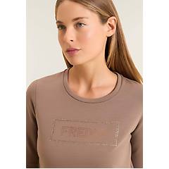 Freddy Felpa Sportiva Da Donna Con Grafica Frontale In