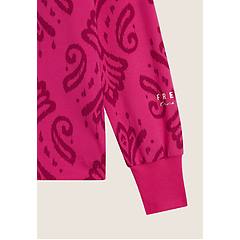 Freddy Freddy. Felpa Girocollo In Jersey Fantasia Floreale