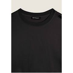 Freddy Felpa Oversize Cropped Con Stampa Flow Sulla Spalla