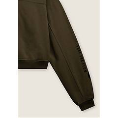 Freddy Felpa Cropped Con Cappuccio E Stampa Street Art