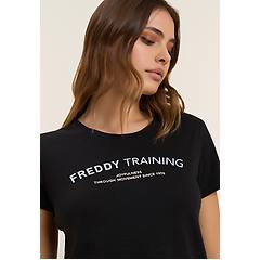 Freddy Freddy. T-shirt '' Training'' In Jersey Fiammato