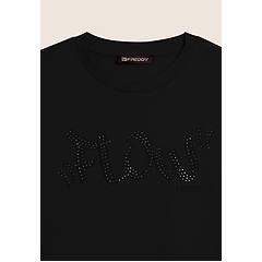 Freddy Crop Urban Borchie W T-shirt Donna Nero M