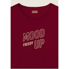 Freddy Freddy. T-shirt Cropped Con Maniche Ampie E Stampa
