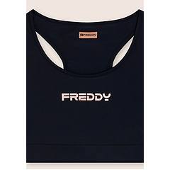Freddy Freddy. Top Sportivo Con Retro Vogatore Elasticizzato