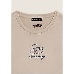 Freddy Freddy. T-shirt Cropped Da Donna A Manica Lunga