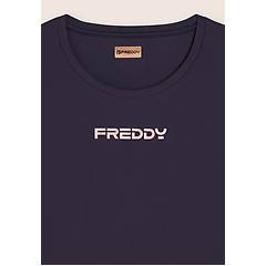 Freddy Freddy. T-shirt Tecnica Con Spacchi Laterali E