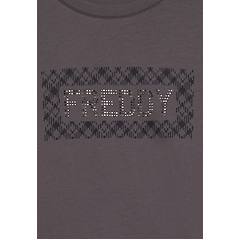 Freddy Freddy. T-shirt Comfort Manica Lunga Con Retro