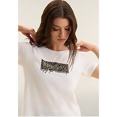 Freddy Maculato W T-shirt Donna Bianco