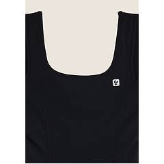 freddy tuta jumpsuit a canotta in tessuto tecnico traspirante nero donna small