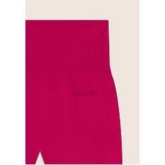 freddy leggings seamless 7/8 con vita alta e inserti in costina rose violet donna exsmall/small