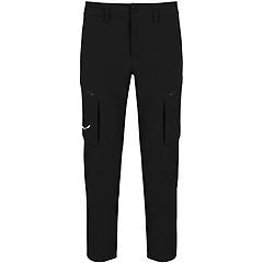 salewa puez dst cargo pantaloni trekking uomo black white 50