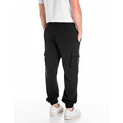Replay Jogger Cargo In Felpa Tecnica