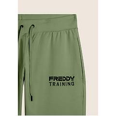 Freddy Freddy. Pantaloni Slim Cropped Con Fondo In Costina