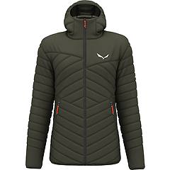 salewa m brenta giacca piumino uomo dark green black red 46