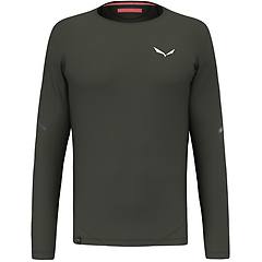 Salewa Pedroc Dry M L/s Maglia A Maniche Lunghe Uomo Dark