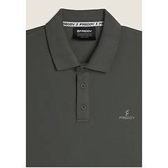 Freddy Polo In Piquet Con Colletto Classico