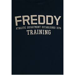 Freddy Freddy. T-shirt Con Logo Centrale E Dettaglio Camouflage
