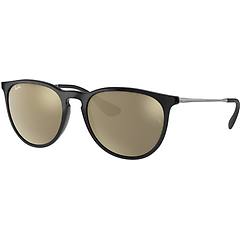 rayban erika rb4171 601 5a 5418 black gold mirrored