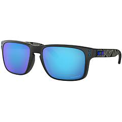 oakley occhiali holbrook matte black prizmatic con lenti prizm sapphire polarized