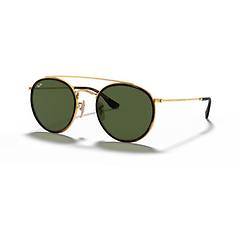 Rayban Occhiali Da Sole Round Double Bridge Rb 3647n (001)