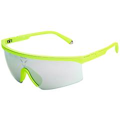 police occhiali da sole da donna spla958rfx green silver mirror one size