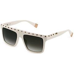 furla occhiali da sole da donna sfu535 beige grey one size
