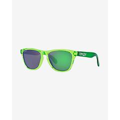 oakley occhiali frogskins xxs acid green con lenti prizm jade bambini