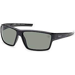 timberland occhiali tb9277 nero brillante con lenti polarizzate verdi