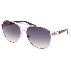 Guess Occhiali Da Sole Da Donna Gu00158 Shiny Rose Gold