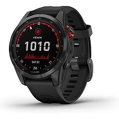 garmin smartwatch solare fenix 7s 42 mm grigio nero