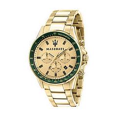 Maserati - R8873640005 C Uomo 44mm Acciaio Oro Acciaio Oro