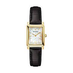 Bulova Orologio Al Quarzo Donna Sutton Tank Ladies 97l173