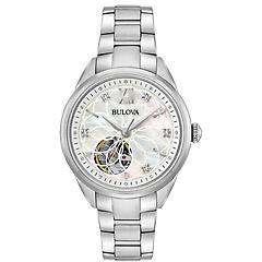 Bulova Orologio Solo Tempo Donna Diamonds 96p181 96p181