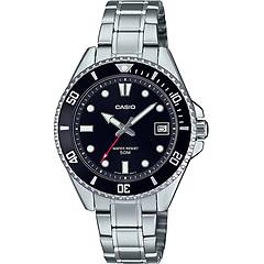 Casio Collection Argentato/acciaio Orologio Unisex Mdv-10d-1a1vef