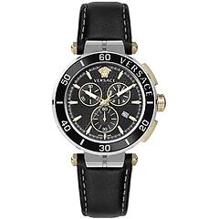 Versace Orologio Ve3l00222 Silver Grey / Black / Black