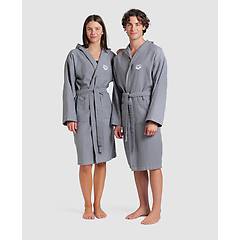 Arena Accappatoio New Monogram Grigio Bianco Unisex L