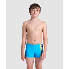 arena shorts - turquoise-multi