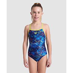 Arena Girl's Daly Swimsuit Light Drop Back Costume Intero