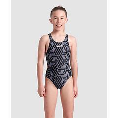 arena pezzo unico bambina black-team black