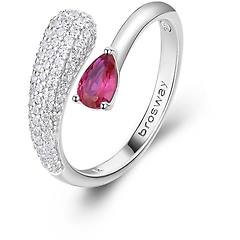 Brosway Anello Zirconi Gioiello Donna Fancy Fpr127c