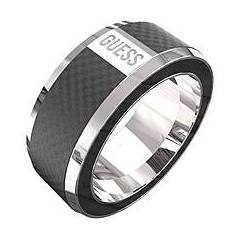 Guess Anello Jumr008 Racer Tag Silver 66