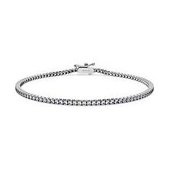 swarovski bracciale tennis donna oro 18kt gioiello created diamonds eternity 5697872