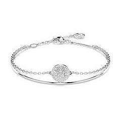 Swarovski Bracciale Rigido Meteora Bianco Placcato Rodio Os
