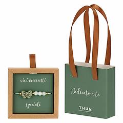 Thun Bracciale Con Fiocco Verde