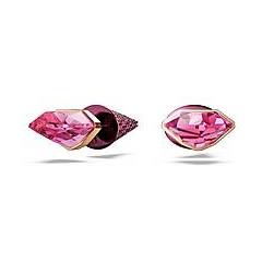 Swarovski Orecchini A Lobo Lucent Pavé Spike Rosa
