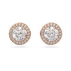 Swarovski Orecchini A Bottone Donna Gioiello 5636275